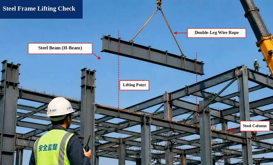 स्टील स्ट्रक्चर्ससाठी बांधकाम प्रक्रिया मानके (स्टील फ्रेम्स)