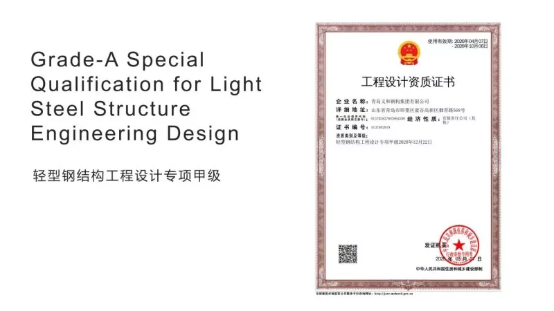 Grade A Design Qualification