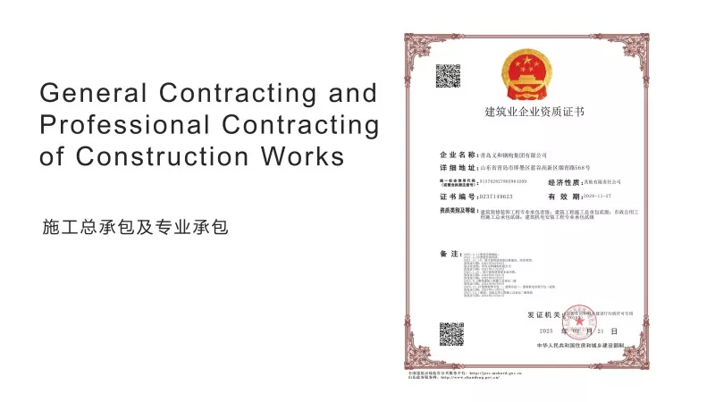 General Contracting Qualification