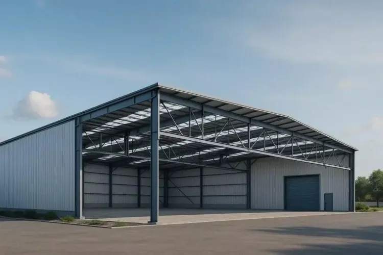 steel structure warehouse construction