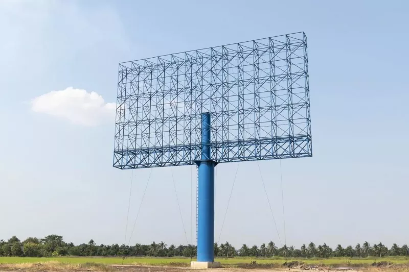 स्टील बिलबोर्ड संरचना